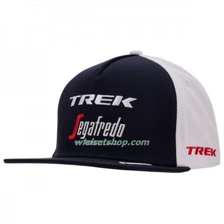Fietsen Caps 2023 Trek-Segafredo - Donkerblauw Wit